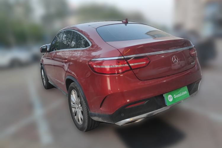 Used Mercedes-Benz GLE Coupe 2017 GLE 320 4MATIC Coupe SUV Rear Left 45 Deg