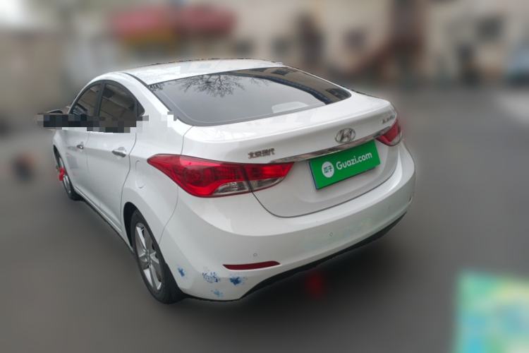 Used Hyundai Elantra (5th Generation / Langdong) 2012 1.6L Manual Leading Model Rear Left 45 Deg
