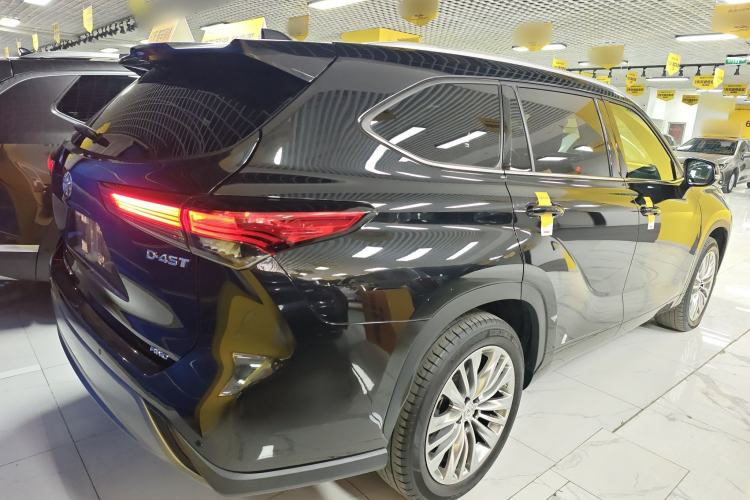 Used Toyota Highlander 2022 380T Four-Wheel Drive Prestige Edition 7-Seater Rear Right 45 Deg