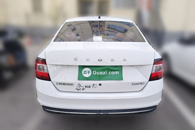 Used Skoda Rapid 2019 1.5L Automatic Comfort Edition China VI Standard Rear