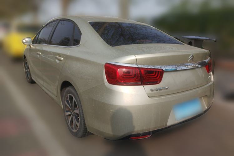 Used Citroen C4 Sega 2016 1.6L Manual Luxury Model Rear Left 45 Deg