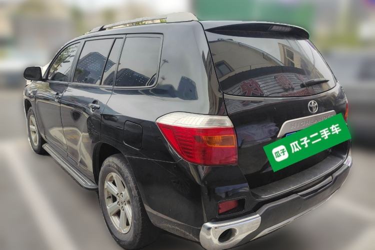 Used Toyota Highlander 2009 2.7L 2WD 5-Seater Elite Edition Rear Left 45 Deg