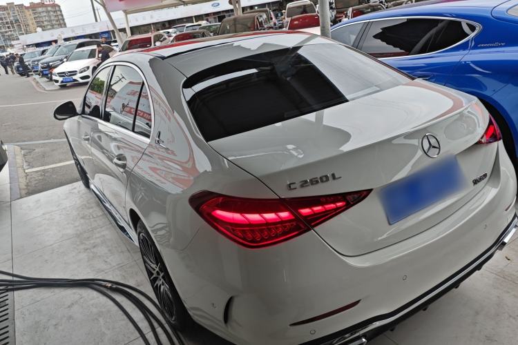 Used Mercedes-Benz C-Class 2025 Facelift C 260 L Sport Edition Rear Left 45 Deg