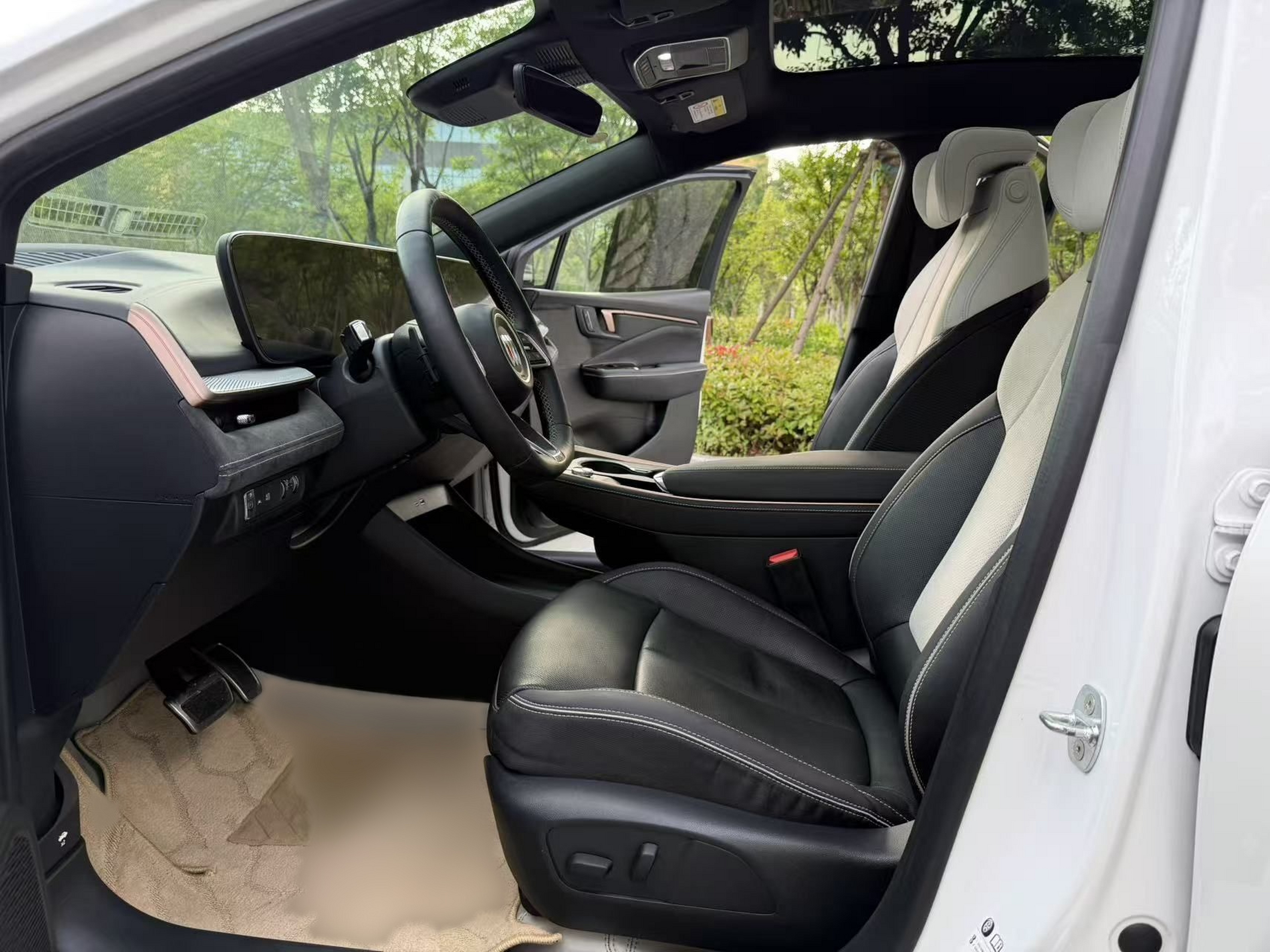 Avant de la voiture