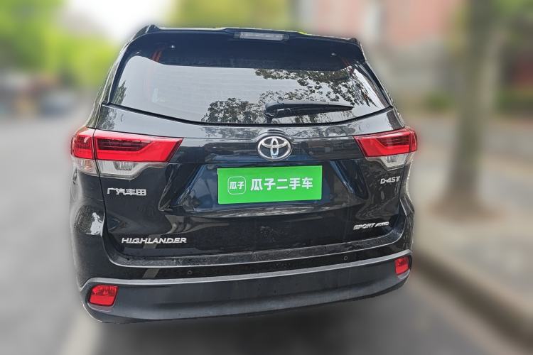 Used Toyota Highlander 2018 2.0T Four-Wheel Drive Prestige Version 7 Seats China VI Standard Rear