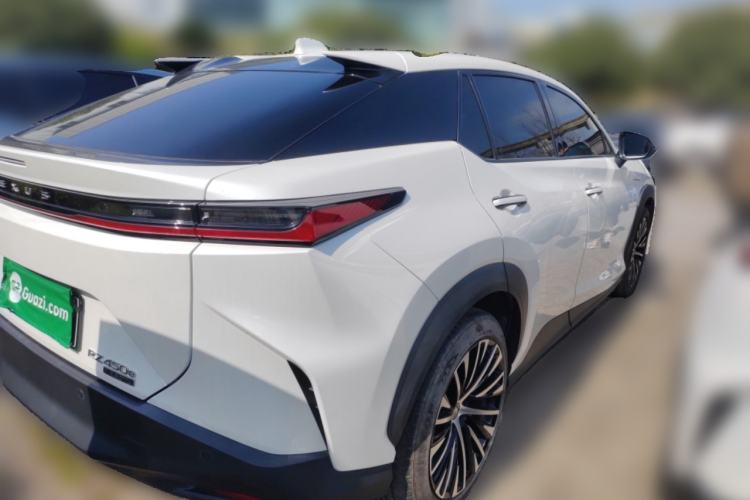 Used Lexus RZ 2023 450e All-Wheel Drive Luxury Edition Rear Right 45 Deg