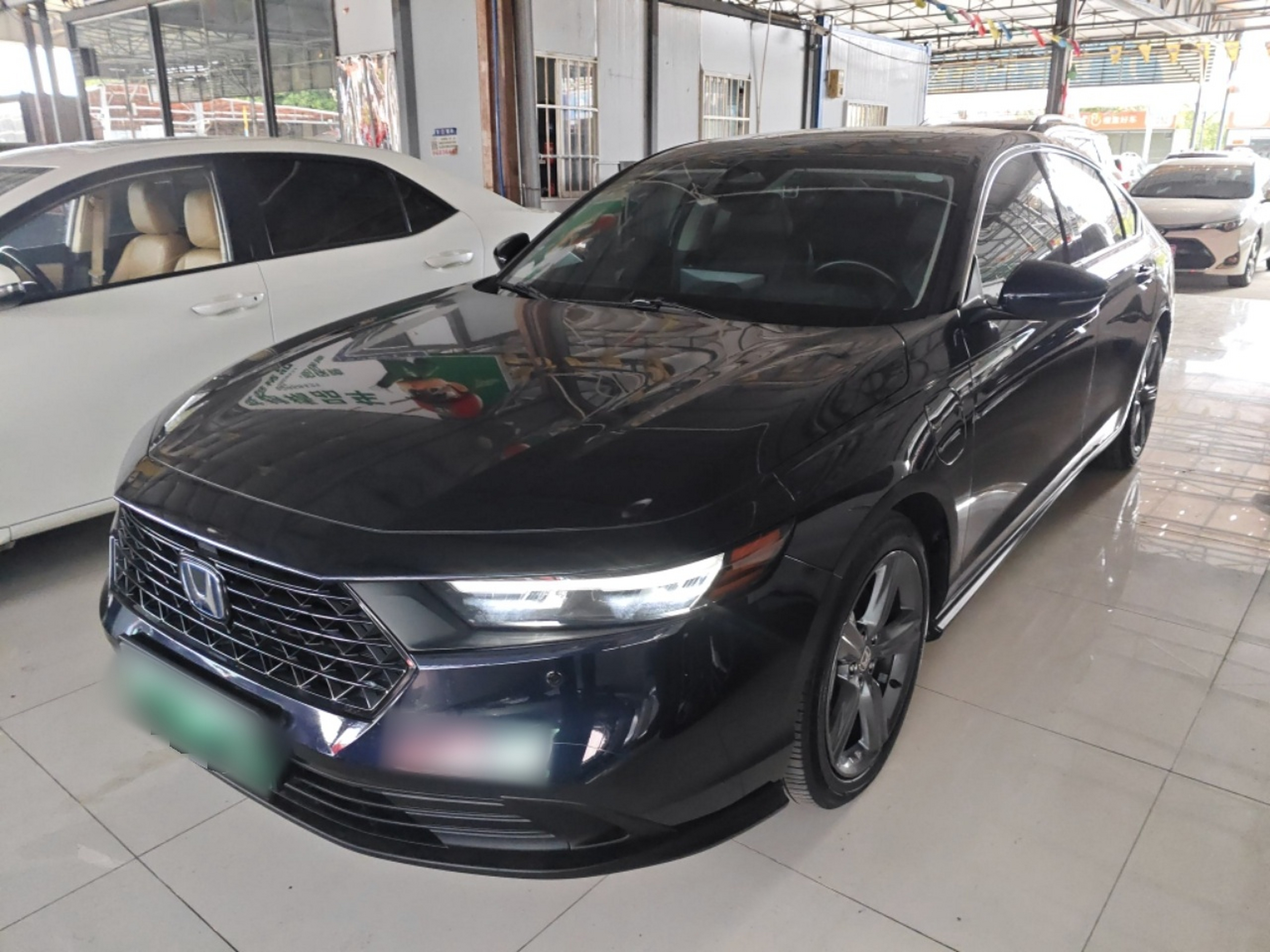 تحت مقدمة السيارة