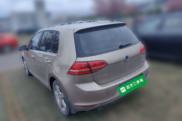 Used Volkswagen Golf 2014 1.4TSI Automatic Luxury Model Rear Left 45 Deg