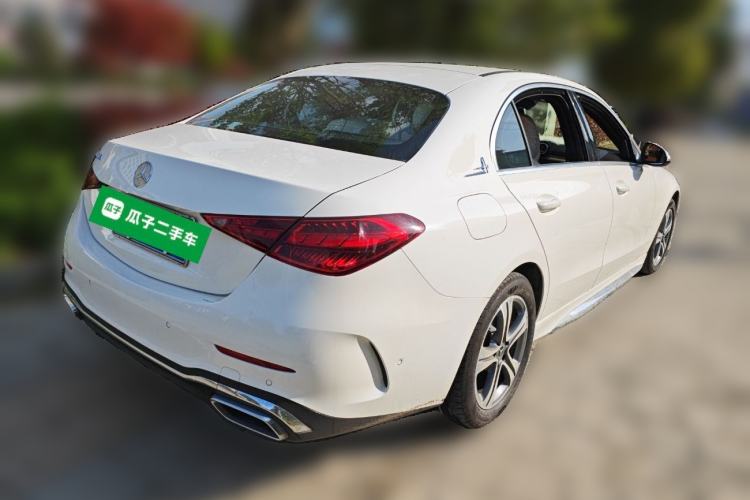 Used Mercedes-Benz C-Class 2022 C 200 L Sport Edition Rear Right 45 Deg