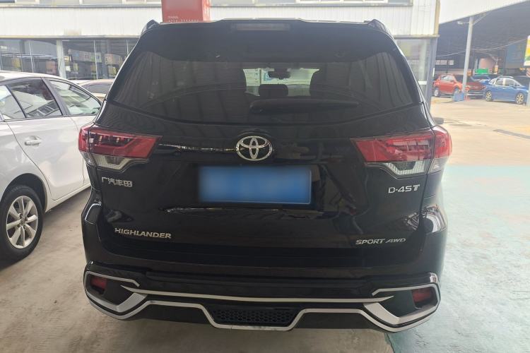 Used Toyota Highlander 2018 2.0T Four-Wheel Drive Luxury Version 7 Seats China VI Standard