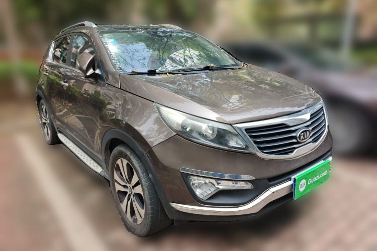 Used Kia Sportage R 2012 2.0L Automatic Two-Wheel Drive NAVI Front Right 45 Deg