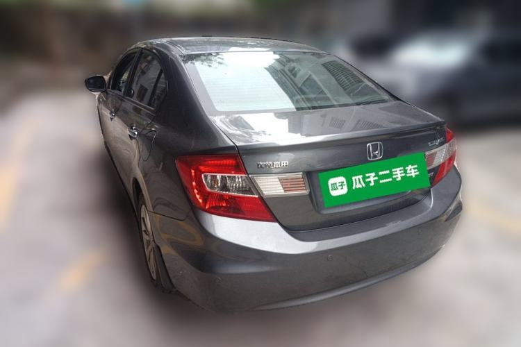 Used Honda Civic 2013 10th Anniversary 1.8L Automatic Luxury Edition Rear Left 45 Deg