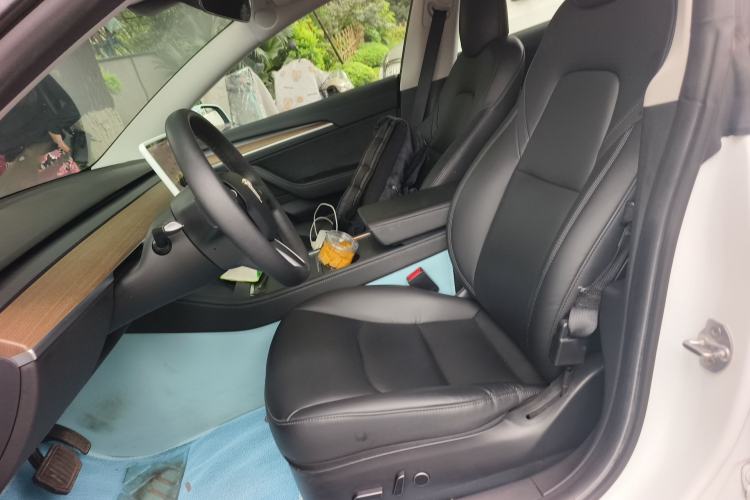 Used Tesla Model 3 2021 Standard Range Rear-Drive Upgraded Version Left Front Seat