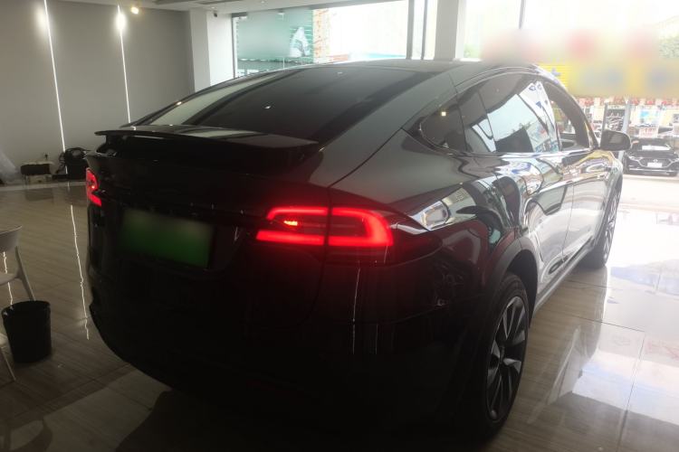 Used Tesla Model X 2023 Dual-Motor All-Wheel-Drive Version Rear Right 45 Deg
