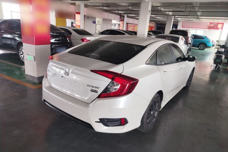 Used Honda Civic 2021 HATCHBACK 220TURBO CVT New Trendsetter Rear Right 45 Deg