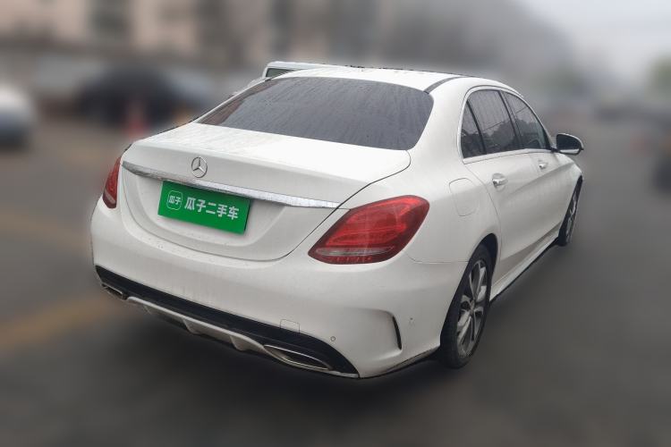 Used Mercedes-Benz C-Class 2015 Restyled C 180 L Sport Edition Rear Right 45 Deg