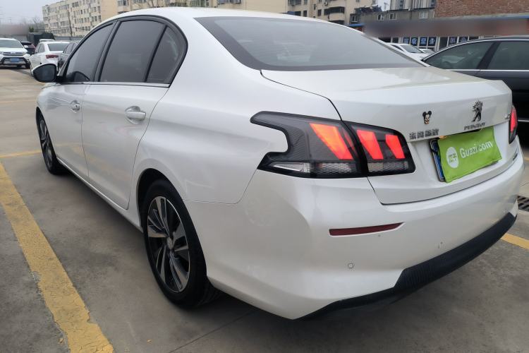 Used Peugeot 408 2020 360THP 10th Anniversary Edition Rear Left 45 Deg