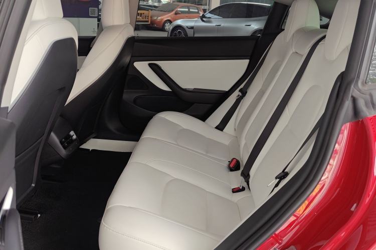 Used Tesla Model 3 2020 Revised Version Standard Range Rear-Wheel Drive – Upgraded Edition Left Rear Seat