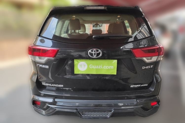 Used Toyota Highlander 2021 2.0T Four-Wheel Drive Luxury Edition 7 Seats Rear