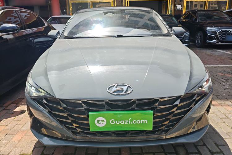 Used Hyundai Elantra 2021 1.5L CVT LUX Prestige Edition Front