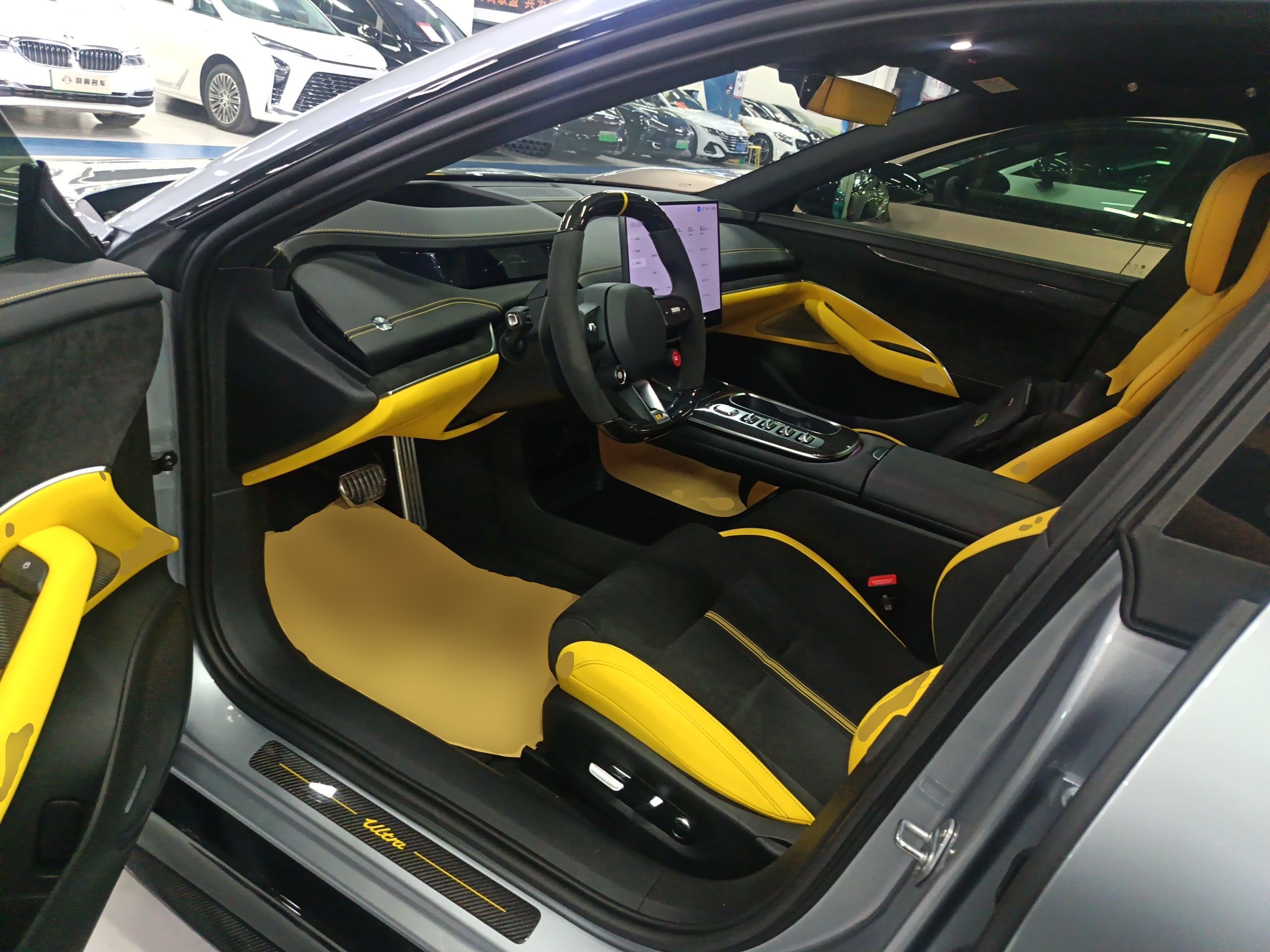 Avant de la voiture