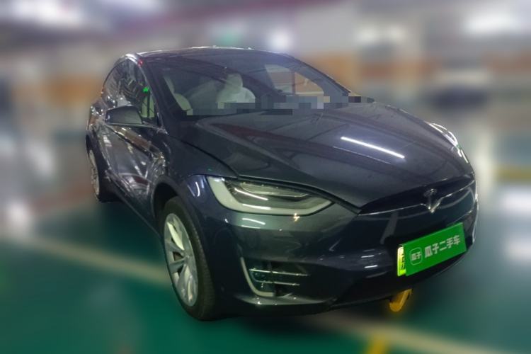 Used Tesla Model X 2019 Long-Range Version Front Right 45 Deg