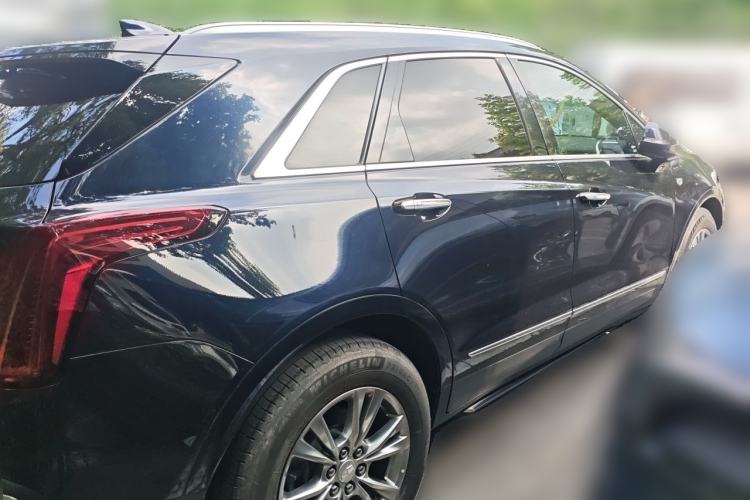 Used Cadillac XT5 2021 2.0T Two-Wheel Drive Luxury Version Rear Right 45 Deg