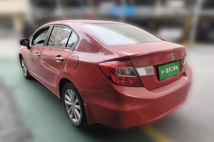 Used Honda Civic 2012 1.8L automatic luxury edition Rear Left 45 Deg