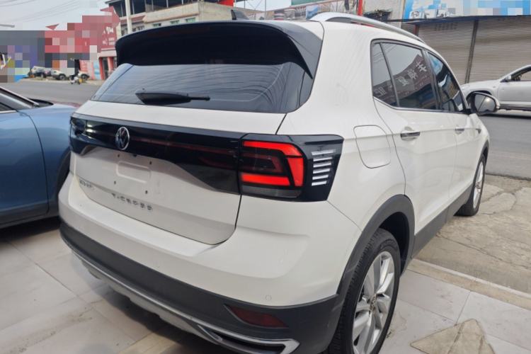 Used Volkswagen T-Cross 2021 1.5L Automatic Comfort Edition Rear Right 45 Deg