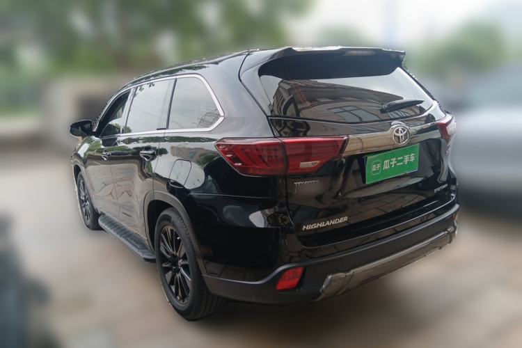 Used Toyota Highlander 2017 2.0T Four-Wheel Drive Black Edition Limited Model