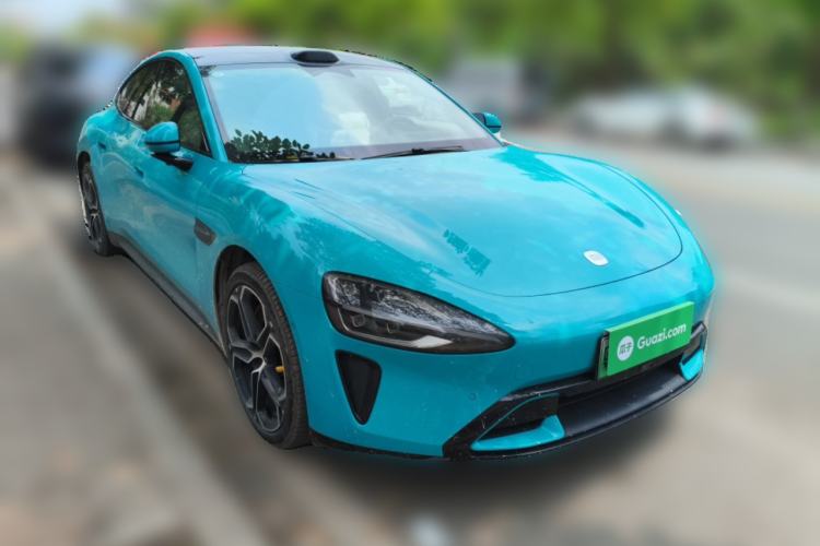 Used Xiaomi Auto SU7 2024 Four-Wheel Drive Ultra-Long Range Advanced Intelligent Driving Max Edition Front Right 45 Deg