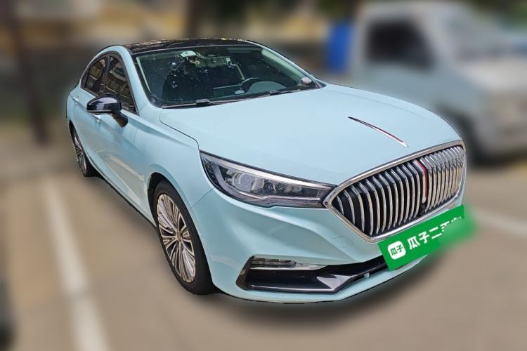 Used Hongqi H5 2022 Classic Model 1.8T Automatic Smart Connect Flagship Edition Front Right 45 Deg