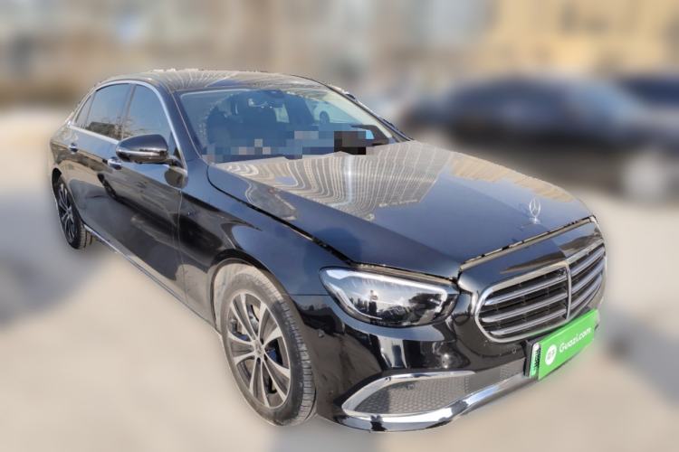 Used Mercedes-Benz E-Class New Energy 2022 Restyled E 350 e L Plug-in Hybrid Sedan Front Right 45 Deg