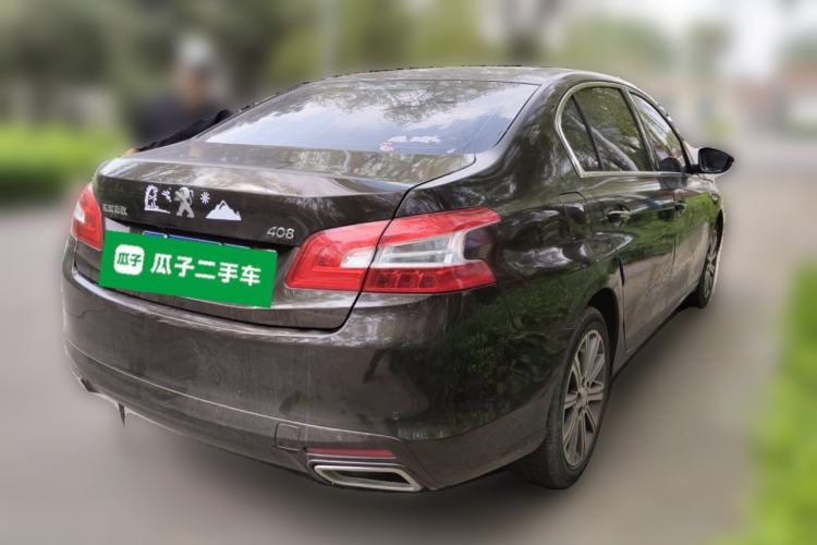 Used Peugeot 408 2016 1.6T Automatic Luxury Edition Rear Right 45 Deg