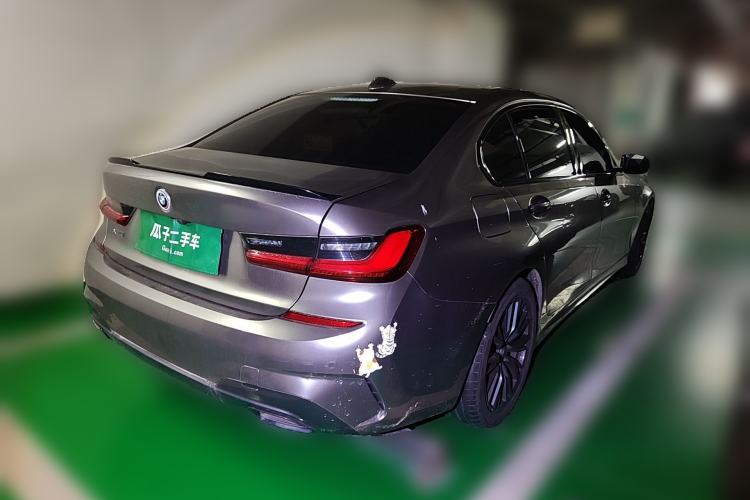 Used BMW 3 Series 2020 Facelifted 325Li M Sport Night Edition Package Rear Right 45 Deg