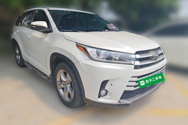 Used Toyota Highlander 2018 2.0T Four-Wheel Drive Luxury Version 7 Seats China VI Standard