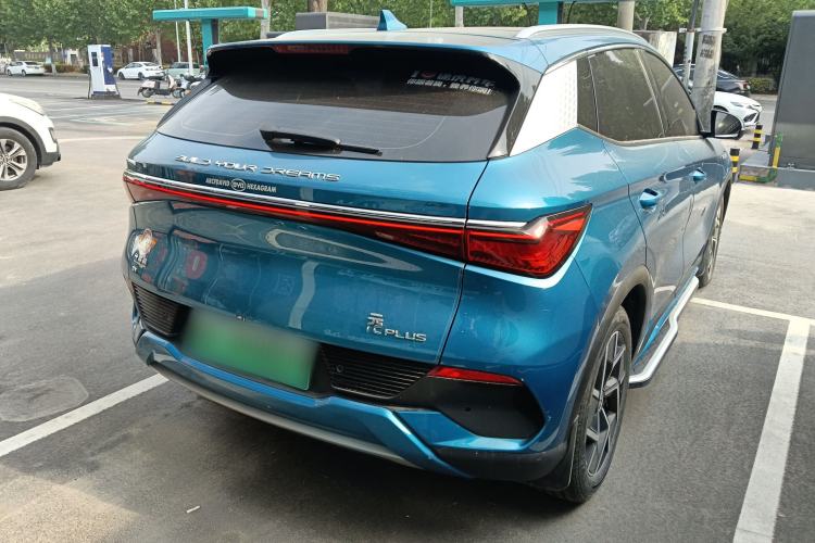 Used BYD Yuan PLUS 2022 510 km Flagship Version Rear Right 45 Deg