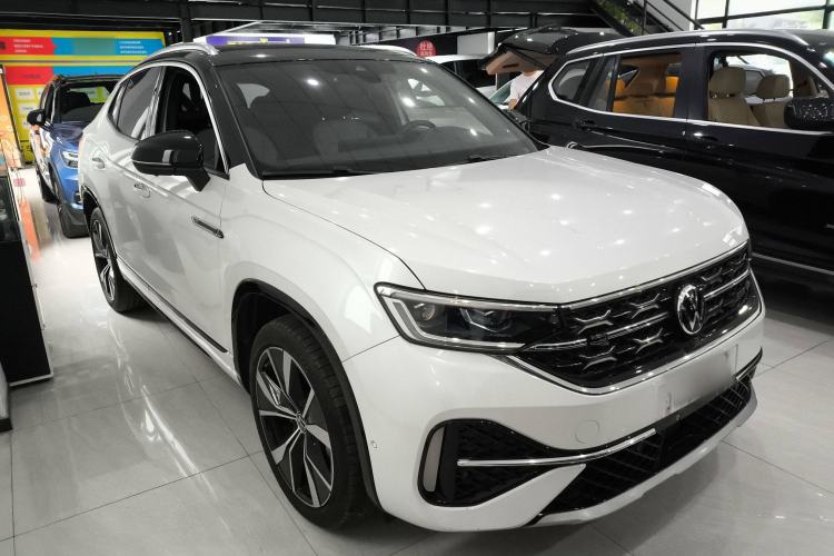 Used Volkswagen Tayron X 2023 Revised 380TSI Four-Wheel Drive Flagship Smart Edition Front Right 45 Deg