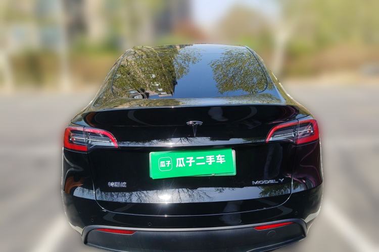 Used Tesla Model Y 2022 Revised Version Long-Range All-Wheel Drive Rear