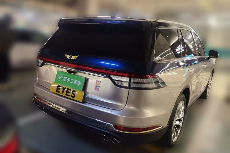 Used Lincoln Aviator 2020 3.0T V6 All-Wheel Drive Executive Version Rear Right 45 Deg