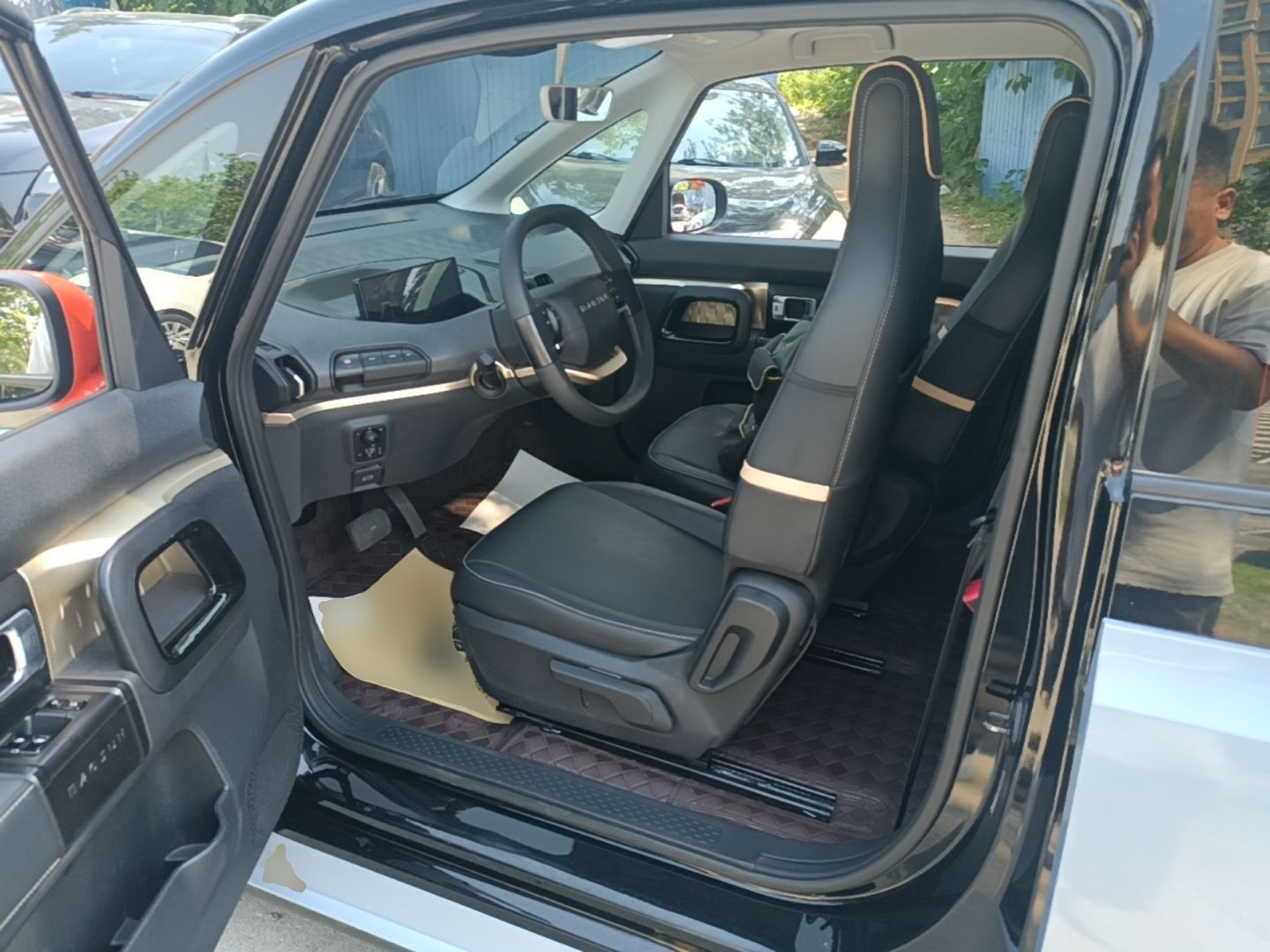 Avant de la voiture