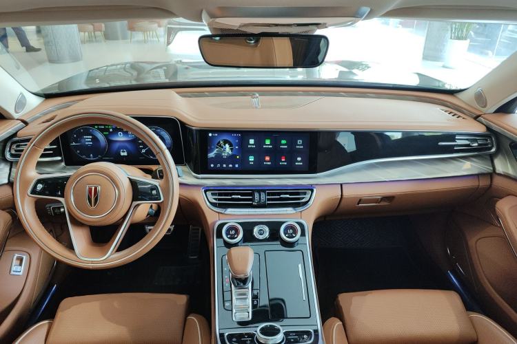 Used Hongqi H9 2020 2.0T Smart Connect Flagship Edition Center Console