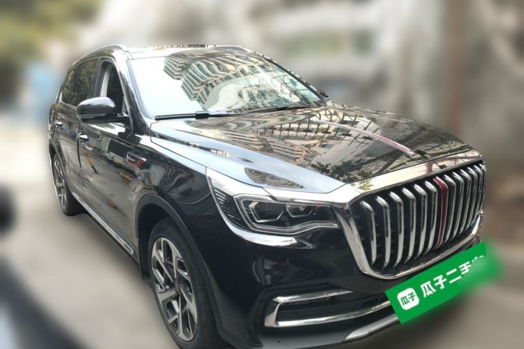 Used Hongqi HS7 2022 2.0T DCT Two-Wheel Drive Smart Connect Flagship Edition Five Seats Front Right 45 Deg