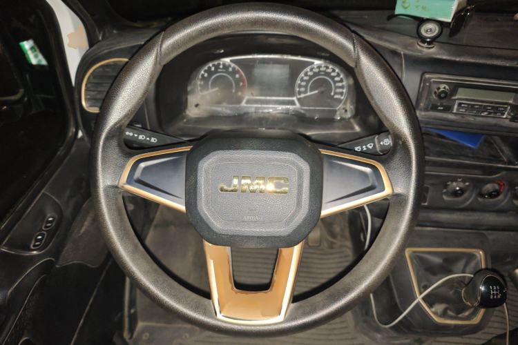 Used JMC Transit 2021 2.8T Space King Standard Version Long Wheelbase Mid-Height Roof Rear Dual Tires – Step 6-Seater Diesel China VI Emission Standard JX493
