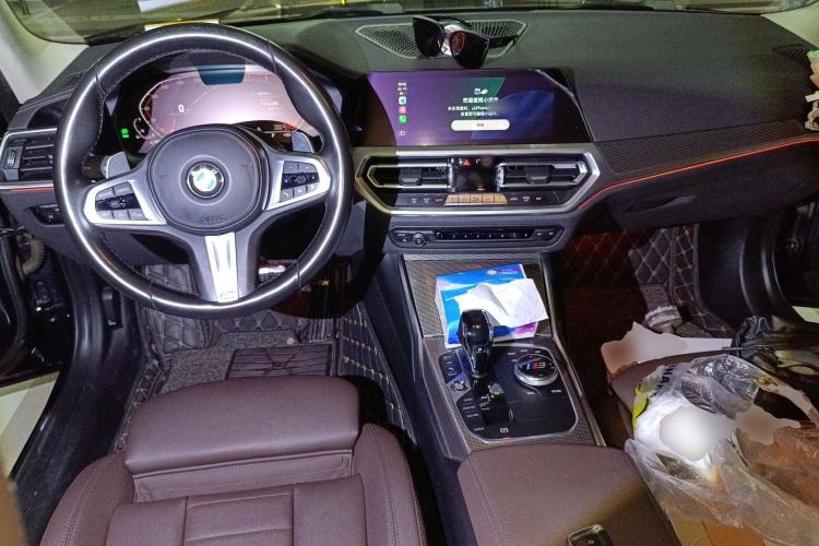 Used BMW 3 Series 2020 325i M Sport Night Edition package Center Console