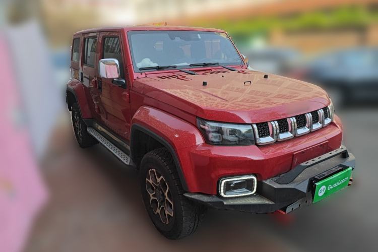 Used BAIC Off-Road BJ40 2019 2.3T Automatic Four-Wheel Drive Urban Hunter Edition Flagship Model China VI Emission Standard Front Right 45 Deg