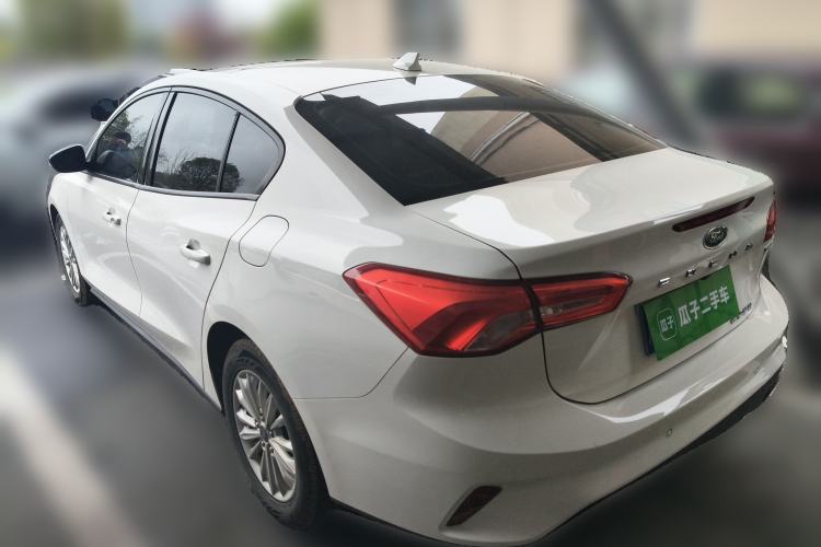 Used Ford Focus 2019 Sedan EcoBoost 180 Automatic Trend Edition Rear Left 45 Deg