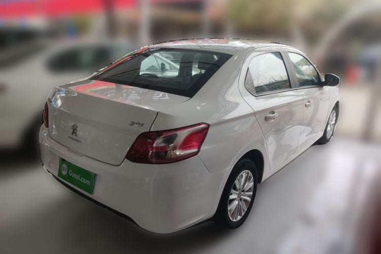Used Peugeot 301 2016 1.6L Automatic Comfort Edition Rear Right 45 Deg