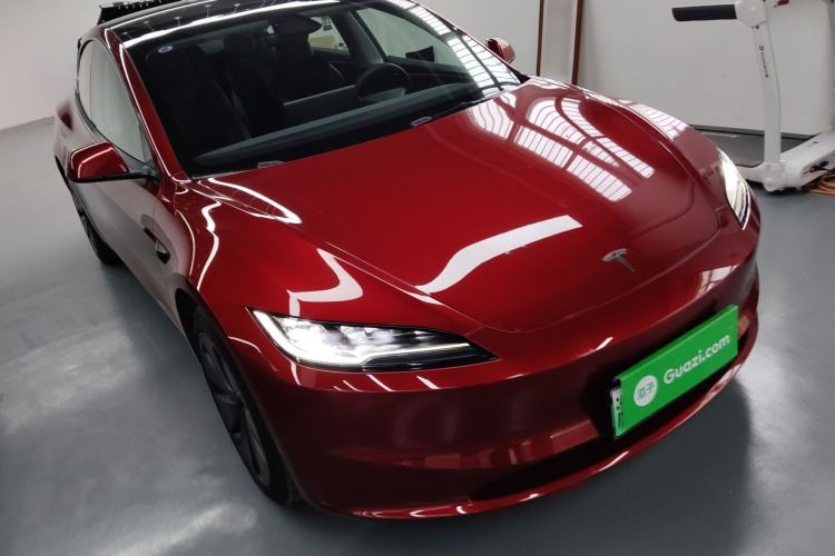 Used Tesla Model 3 2023 Long-Range All-Wheel-Drive Version Front Right 45 Deg