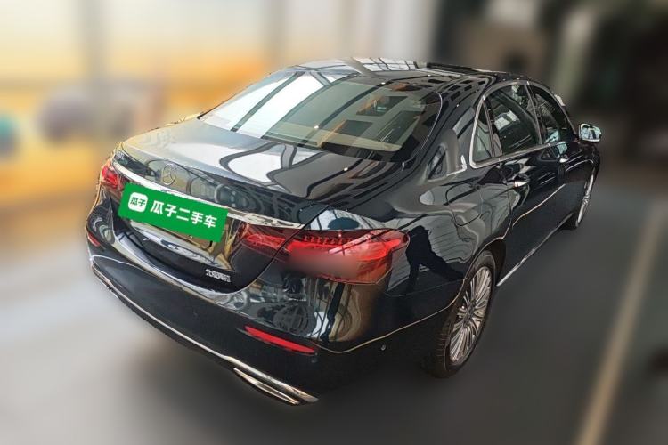 Used Mercedes-Benz E-Class 2023 E 300 L Luxury Model Rear Right 45 Deg